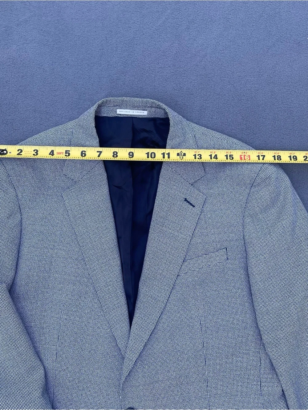 Reiss wool blend blazer/sportscoat mens 42 pre-owned condition
